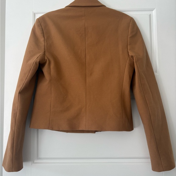 Express Women's Tan Double-Breasted Blazer - Picture 2 of 2